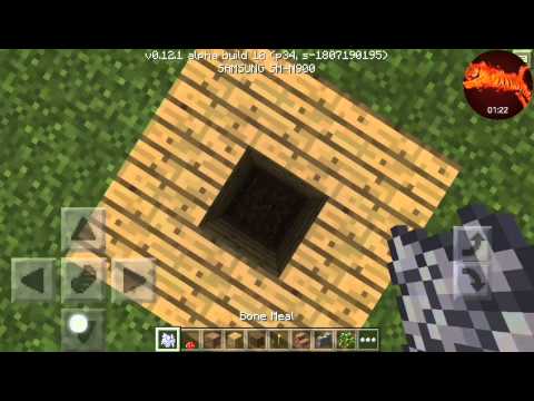 Cara membuat rumah  instant di  minecraft  PE YouTube