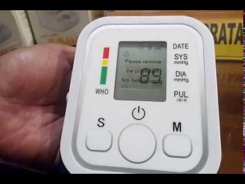 Video Alat Tes Tekanan Darah Digital
