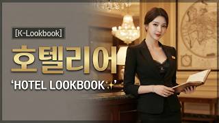VVIP Only 💎 6-Star Hotel Head Concierge Lookbook | Black Tuxedo \u0026 Mini Skirt 4K [KL]