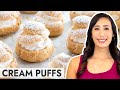 Easy Cream Puff Recipe (Choux Pastry)