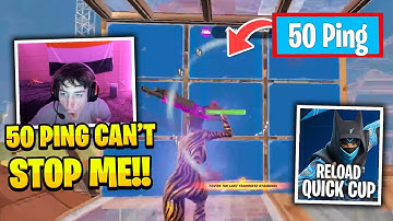 What happens when PeterBot Enters Reload Quick Cup on 50+ Ping