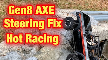 Gen8 Axe Steering fix with HotRacing Aluminum Mounts