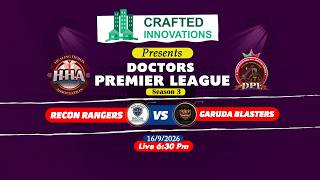 DOCTORS PREMIER LEAGUE Season 3 II Match-1 II  Recon Rangers Vs Garuda Blasters screenshot 3
