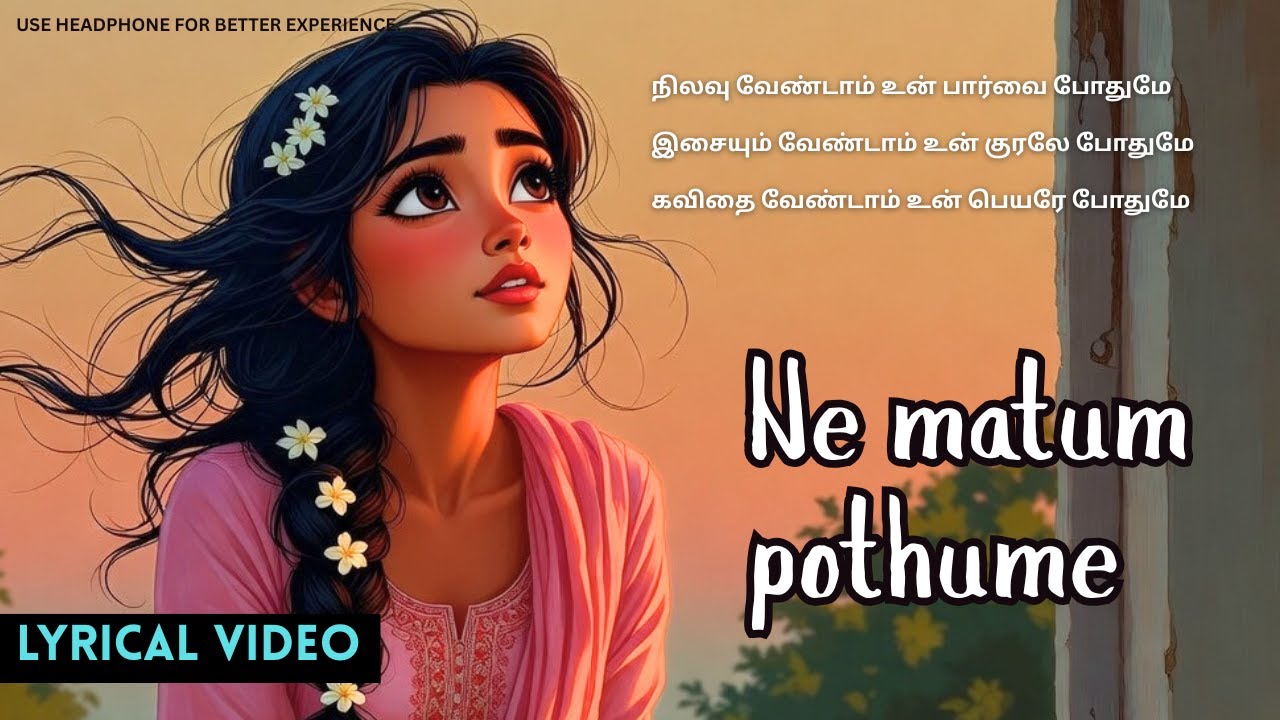 நீ மட்டும் போதுமே - Official Leaked New Tamil Song | Lyrical Video | NCVV Aniruth Style 