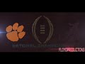 Alabama vs Clemson - 2015 National Championship Hype Video