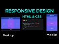 Build a Responsive Website Layout Using HTML &amp; CSS Flexbox (Beginner Friendly)