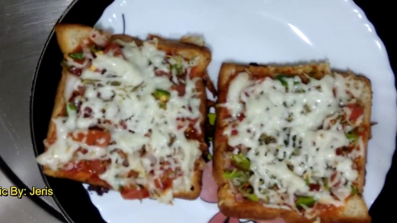 Veg Bread Pizza Veg Bread Pizza Using Pan by HeyAnyoneCanCook YouTube