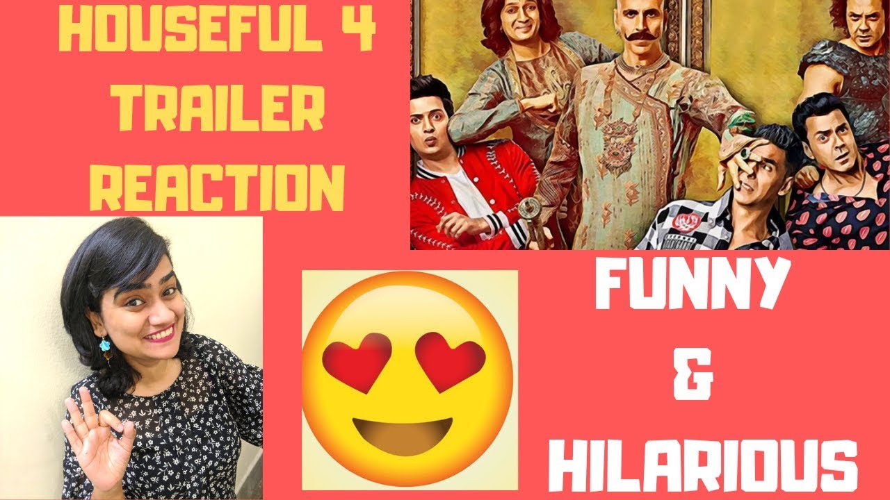 HOUSEFULL 4 TRAILER REACTION | AKSHAY KUMAR | RITIESH DESHMUKH | SAJID NADIADWALA