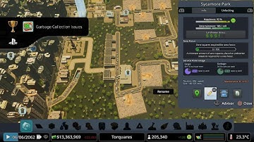 Cities: Skylines - Garbage Collection Issues Trophy (PS4/PS5)