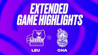 Ab Inbev Leuven Bears Vs. Val Dieu Spirou Basket Extended Game Highlights