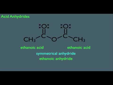 Nomenclature of Acid Anhydrides