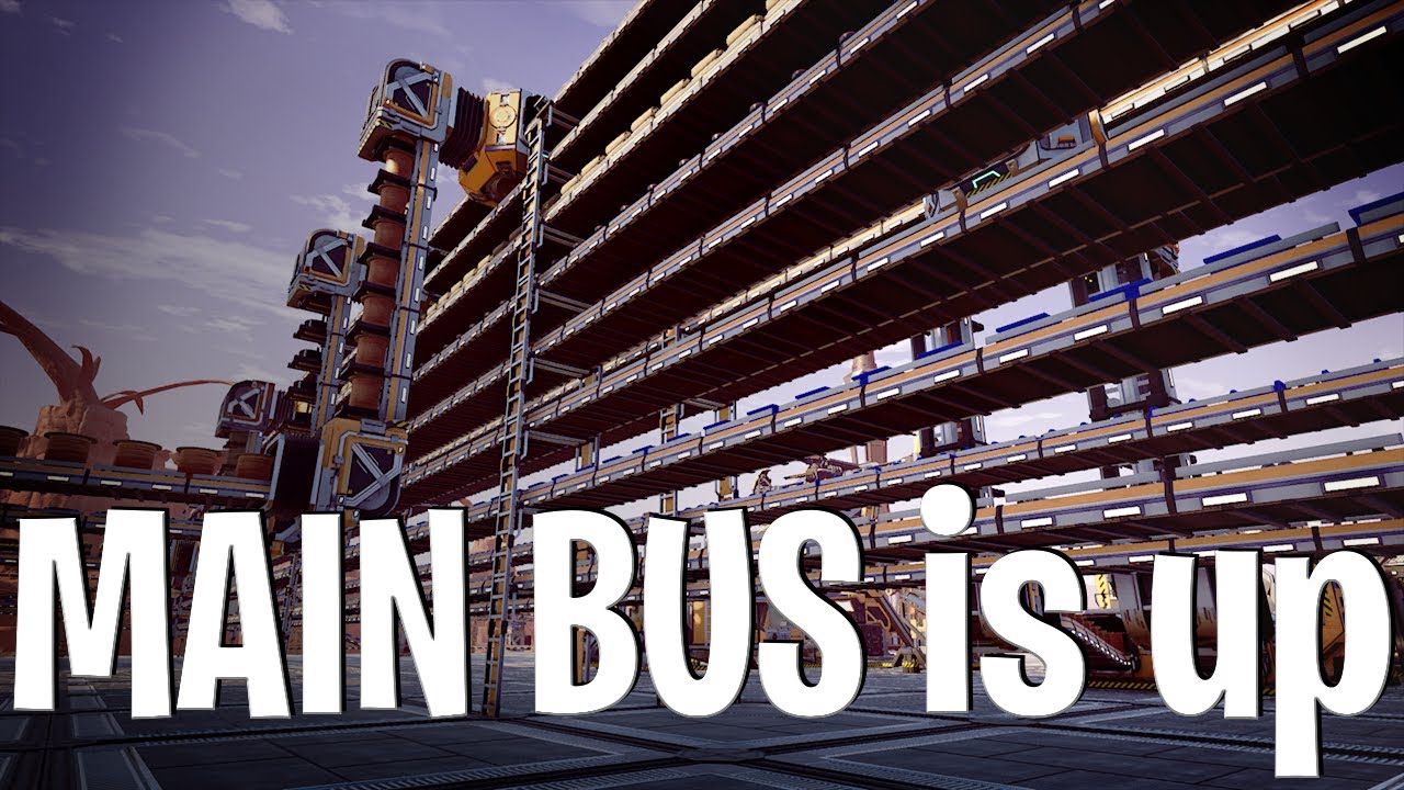 Deleted everything, started over and installed a main bus! - Satisfactory - YouTube deleted-everything-started-over-and-installed-a-main-bus-satisfactory-youtube