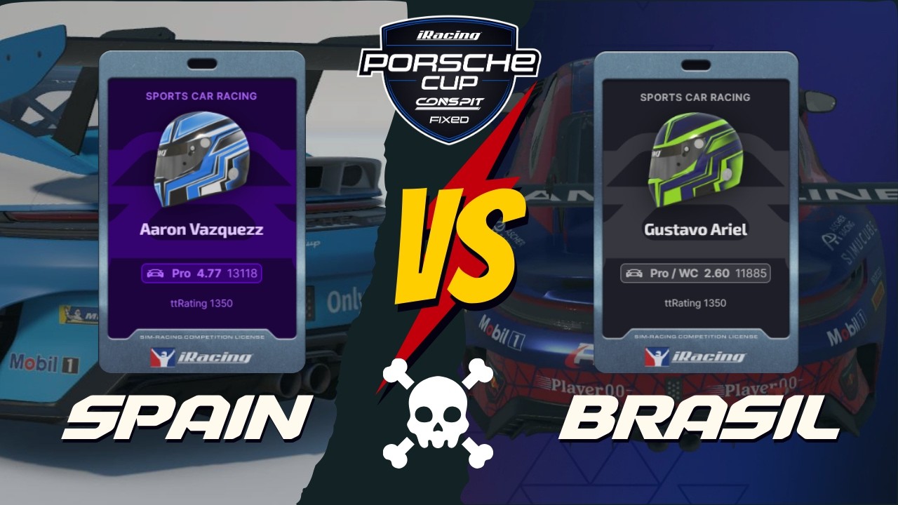 #1 vs #4 in the World INSANE Race!!! (SMURF) iRacing