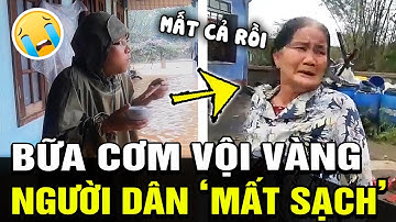 Xót xa cảnh thanh niên RUN RẨY cầm bát mỳ "ăn vội vàng" cơn bão Noru càn quét đêm qua | TB Trends