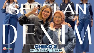 CHIKO 2! SUMBER SETELAN DENIM VIRAL &amp; ATASAN DENIM TERLENGKAP! RESELLER WAJIB CEK! 🔥