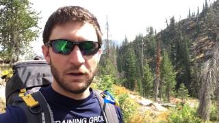 Backpacking to North Kootenai Lake