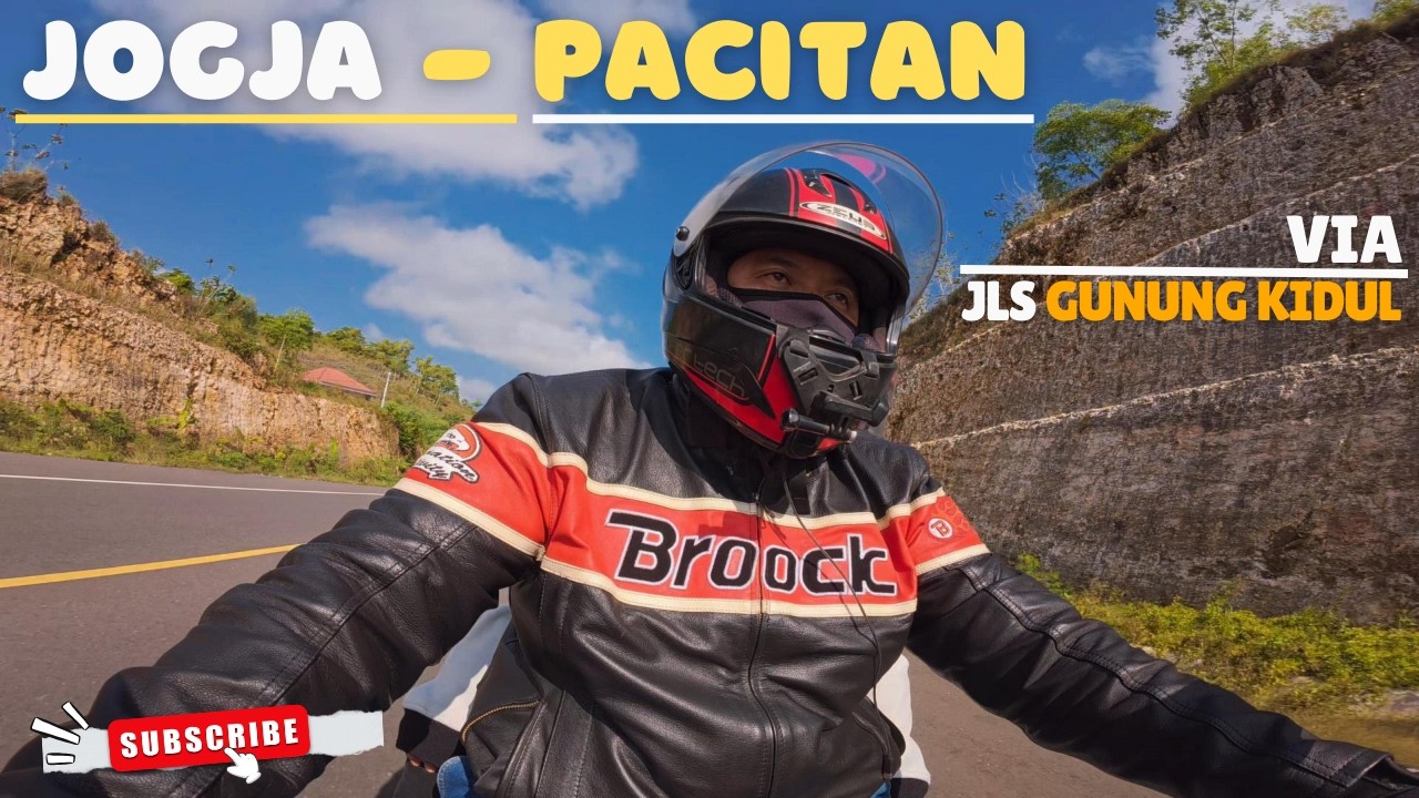 Touring Jogja Pacitan Via JLS - ADV160!! Explore Pantai Kasap - Pantai Banyu Tibo Dan Sungai Maron