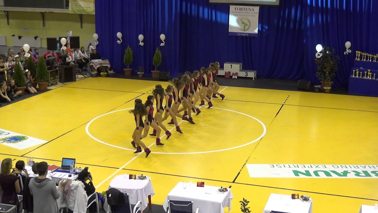 ROCK AND MAGIC SE, Hungary - Party Girls - junior formation- Hun. Champ 2015