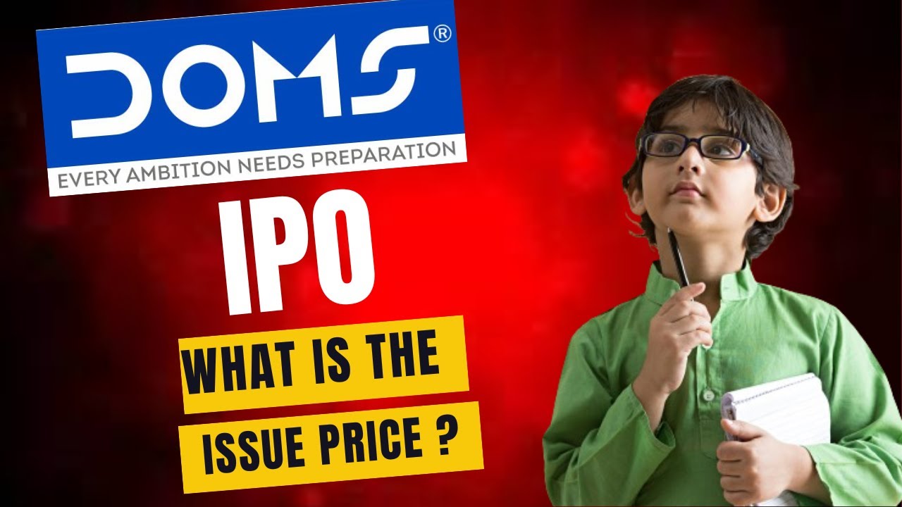 DOMS IPO details - YouTube