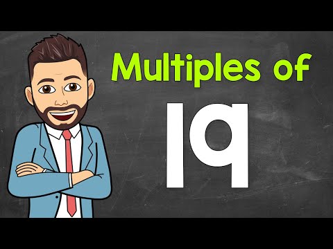 Multiples of 19 | Math with Mr. J