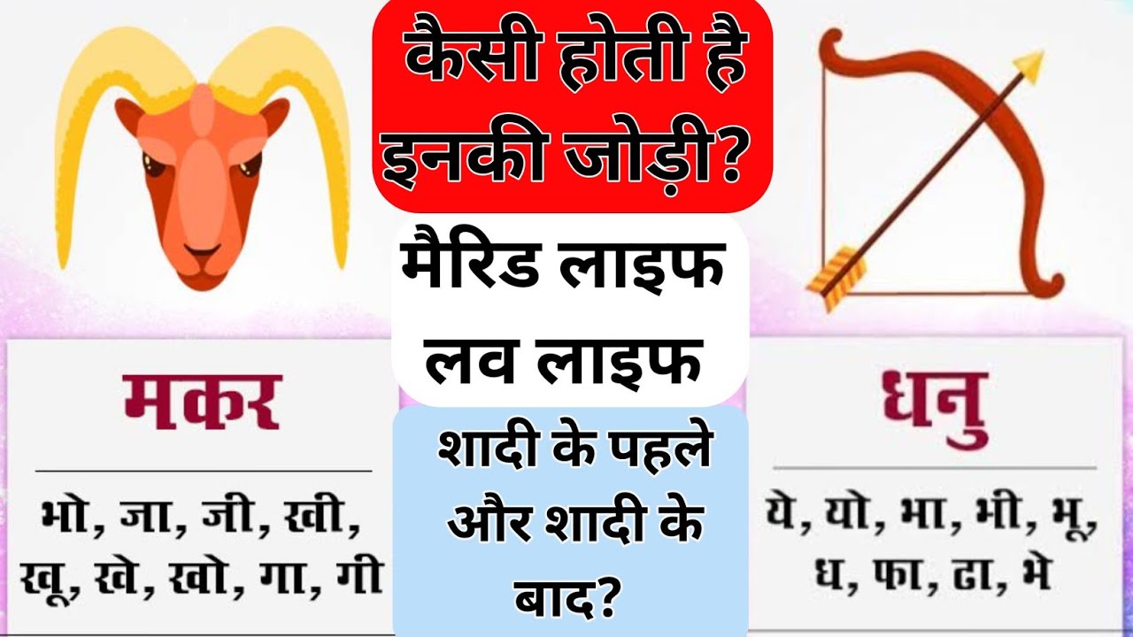 Dhanu Aur Makar Rashi Ki Jodi, Capricorn And Sagittarius, Capricorn And Sagittarius Relationship