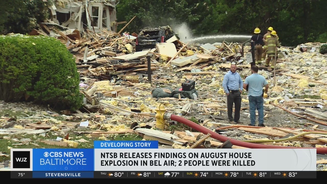 NTSB sheds light on deadly Bel Air home explosion that killed owner and ...