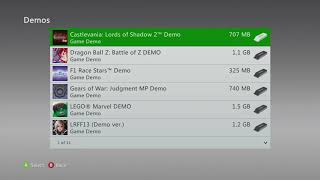 كيفية حذف الألعاب التي تم تنزيلها والتجريبي علىxbox 360 القرص الصلب screenshot 5
