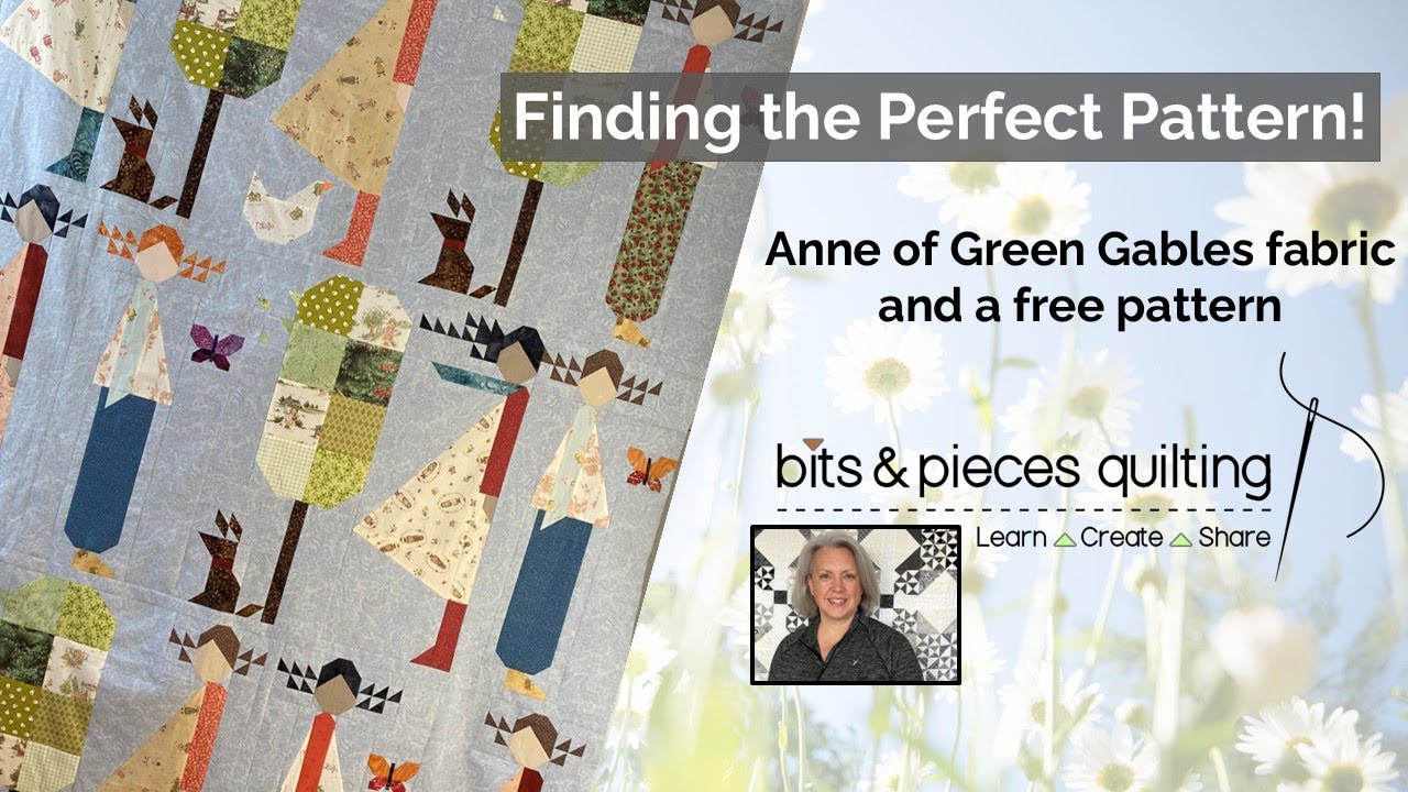 The Perfect Pattern for my Anne of Green Gables Fabric - and it's a free  pattern!
