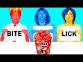Bite, Lick or Nothing Challenge | Crazy Challenge