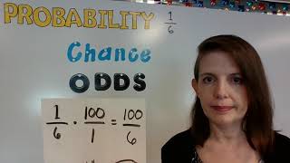 Probability, Chance, and Odds (Saxon Math 87, Lesson 134)