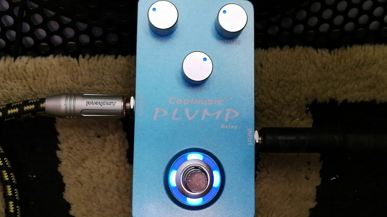 COOLMUSIC PUMP analog delay pedal YouTube
