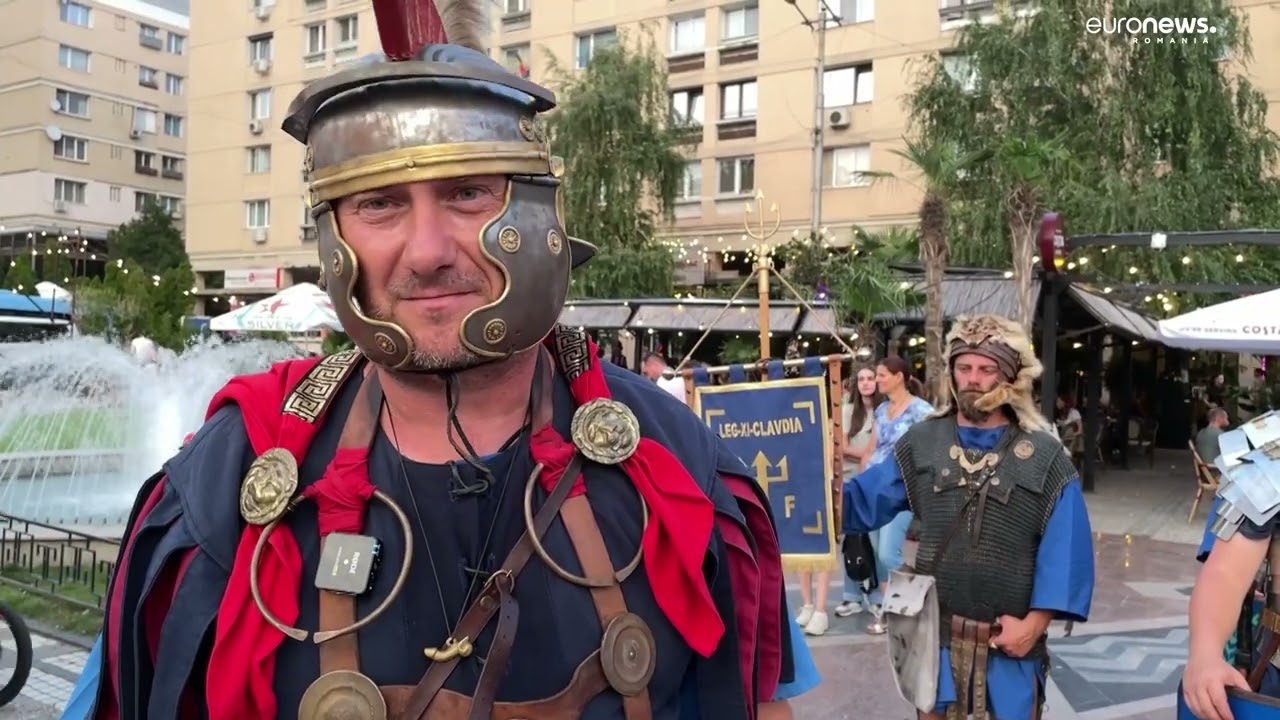 Costume istorice la Festivalul Getodava. Daci, romani, gladiatori și sânzâiene pe stăzile din Iași