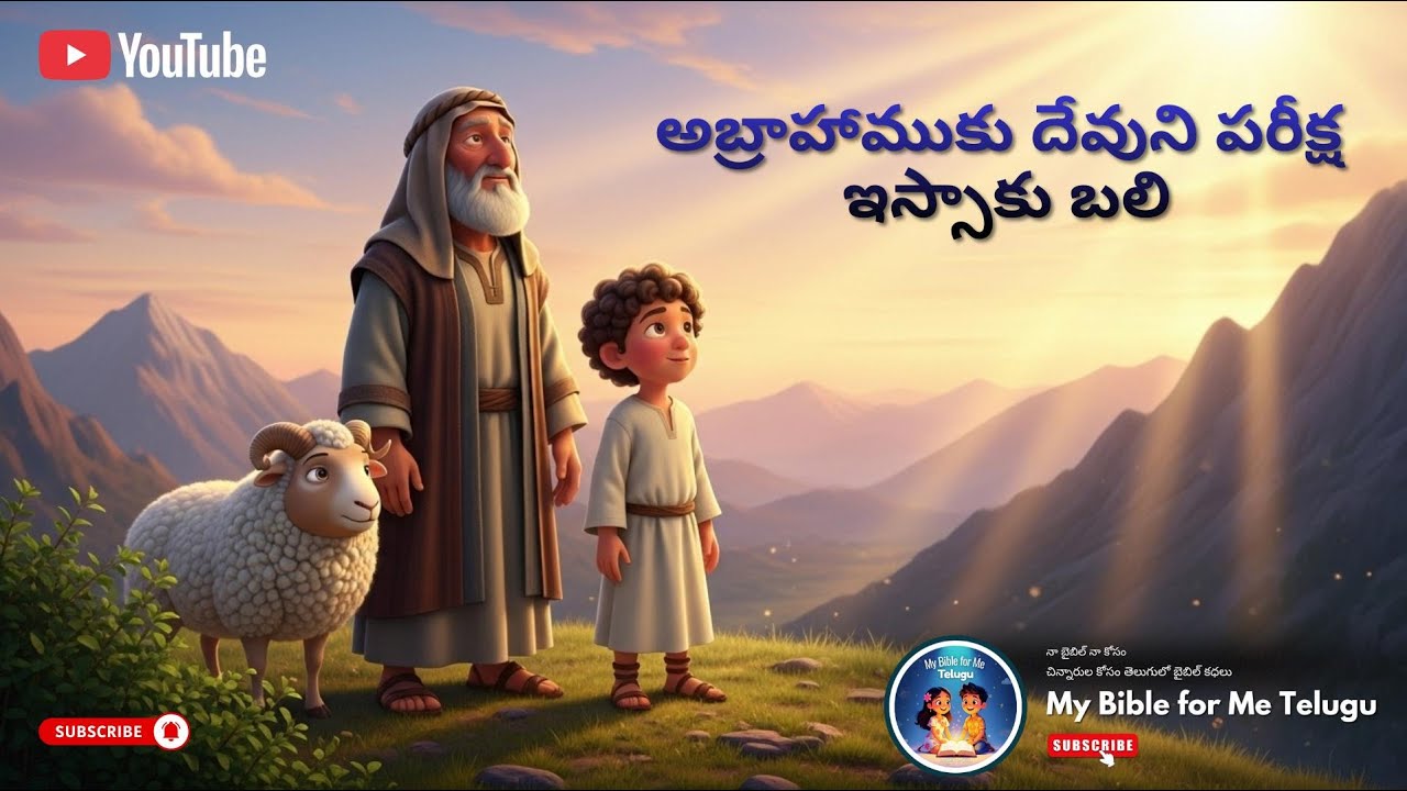 అబ్రాహాముకు దేవుని పరీక్ష – ఇస్సాకు బలి కథ | Abraham’s Test – The Sacrifice of Isaac Telugu