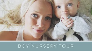 BABY: Nursery Tour | Montessori Inspired | Boy Nursery