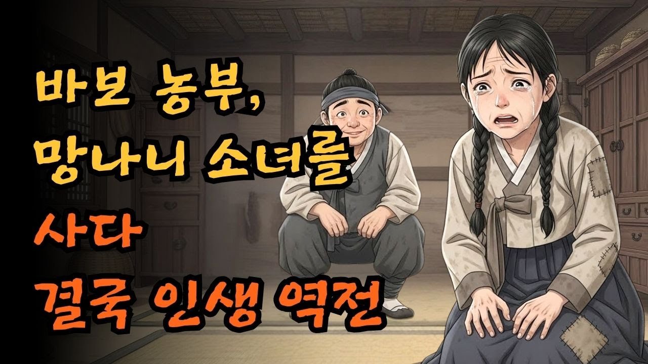 바보 농부, 망나니 소녀를 사다 결국 인생 역전