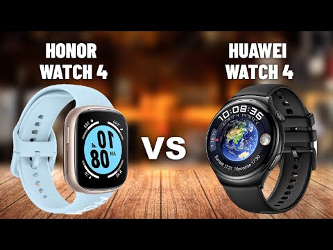 Honor Watch 4 VS Huawei Watch 4 