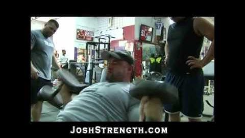 Branch Warren, Band Resisted Incline Dumbbell Presses