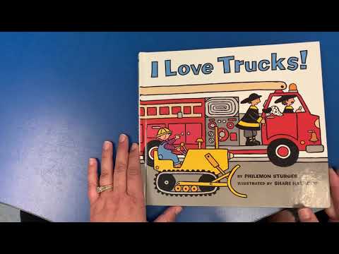 I Love Trucks book