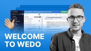 👋🏻 Welcome to WEDO