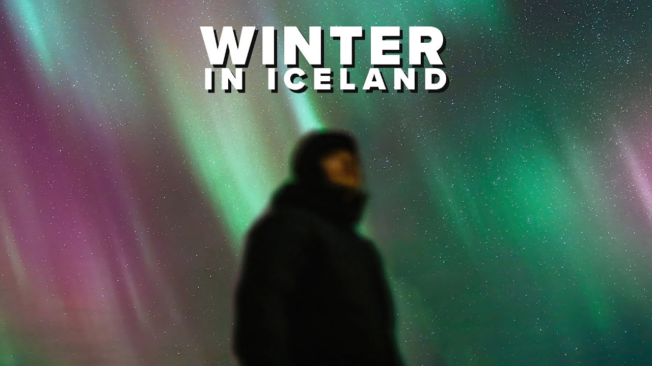 Winter travelling in a campervan // Iceland