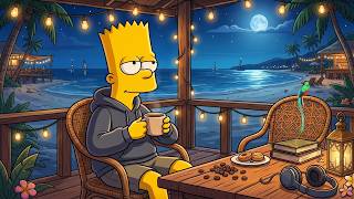 Night Beach Lofi 🌌 Calm Melodies To Relax Coastal Nights