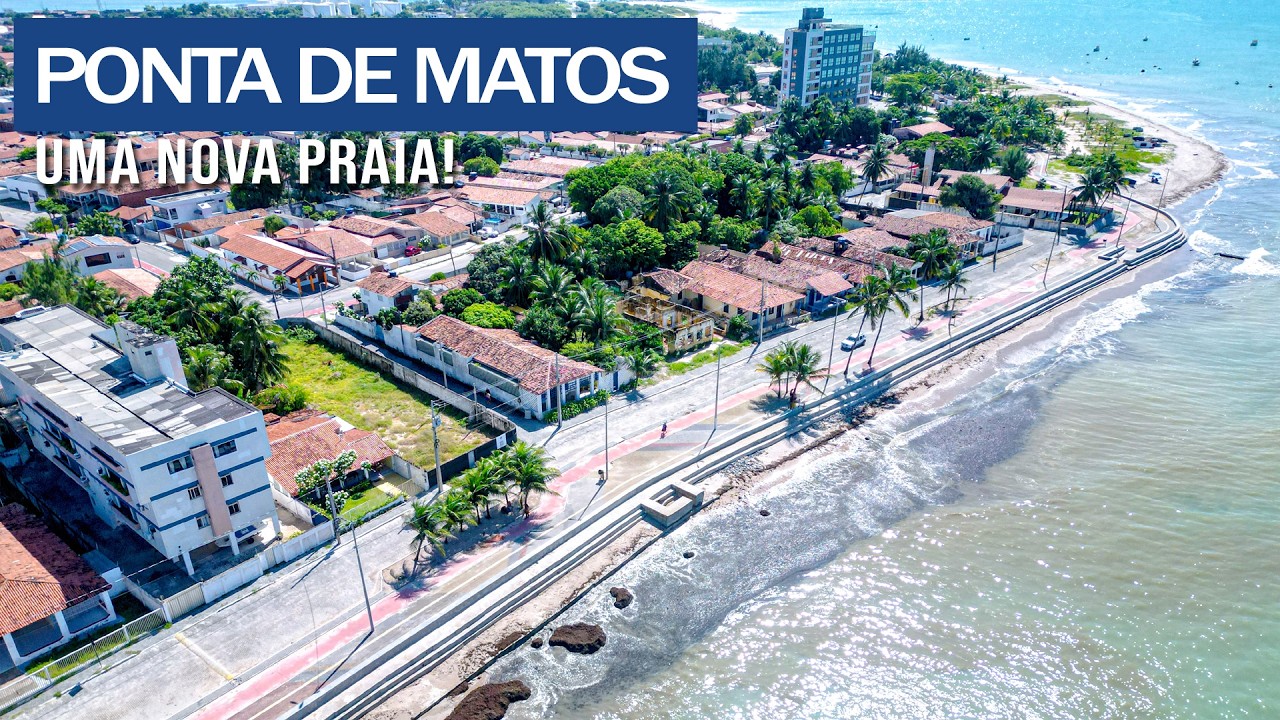 A NOVA ORLA DA PRAIA DE PONTA DE MATOS EM CABEDELO FINALIZADA RM JOÃO PESSOA