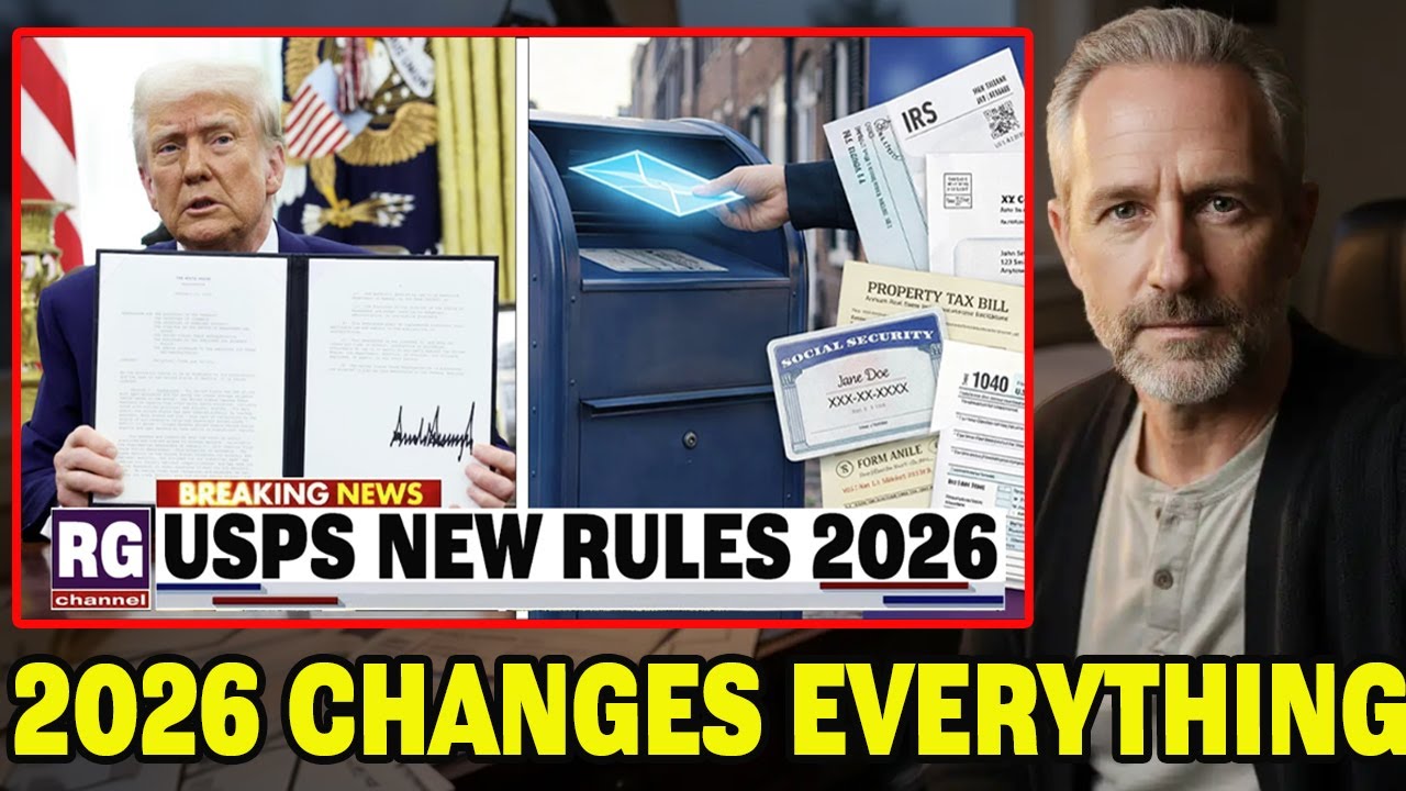 New USPS Laws for Senior in 2026 - Big Changes Social Security, Taxes, Medicare, and Mail-In Ballots