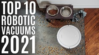 Top 10: Best Robot Vacuum Cleaners of 2021 / Strong Suction Robotic Vacuums for Hard Floor, Carpet