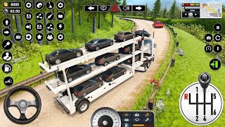 Police Robot Car Transporter #2023  | Police Transport Car Parking | US Police Transport screenshot 4