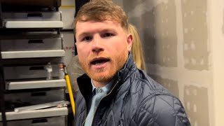 CANELO ÁLVAREZ REACTS TO CHOCOLATITO BEATING REY MARTINEZ! SAYS ROMAN A GREAT FIGHTER!