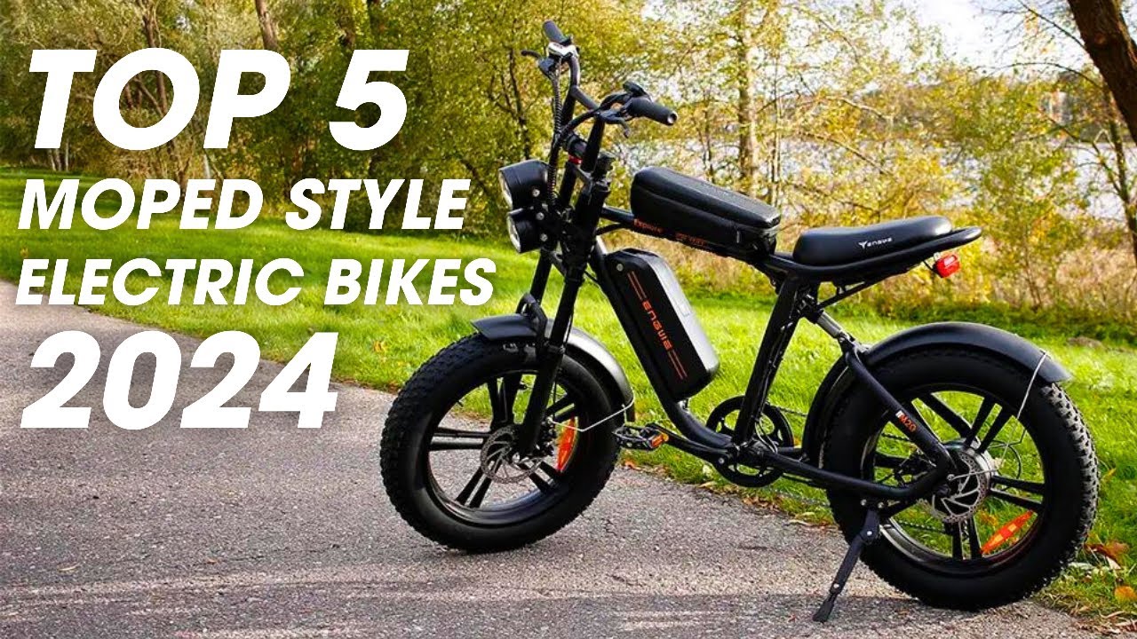 Top 5 Moped Style Electric Bikes 2024  Best Moped Style Electric Bikes 