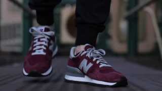 Обзор New Balance 990 - Burgundy от Sneakers Store