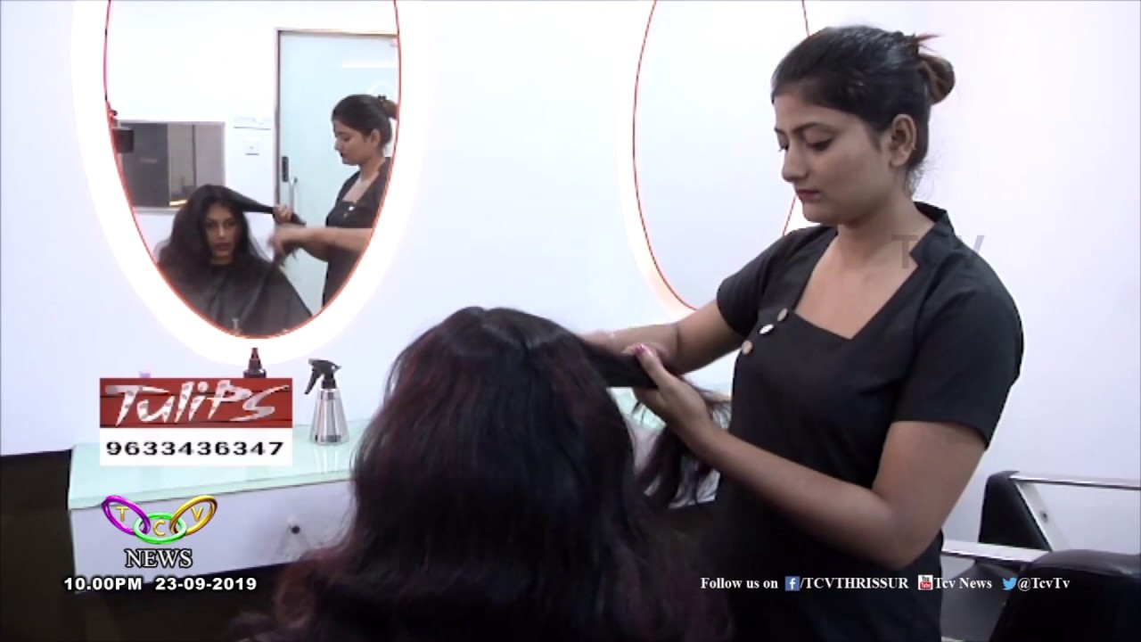 Tulips Unisex Beauty Salon & Academy Anchery TCV Thrissur YouTube