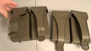 German military surplus G3 mag pouches